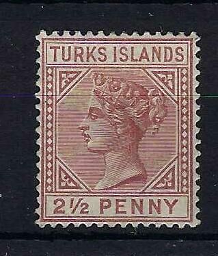 Image of Turks Islands SG 56 MM British Commonwealth Stamp